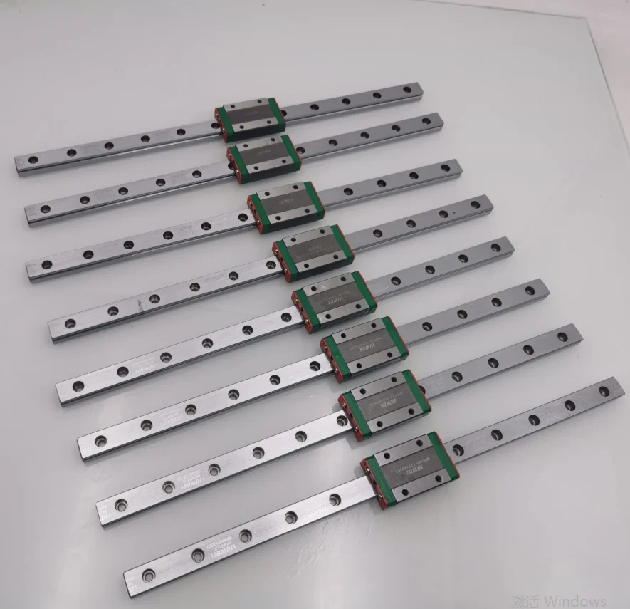 Funssor 8pcs/lot Original HIWIN Linear Rail MGN9H For V2.4 3D Printer DIY Rail Kit 250/300/350mm Build High Quality Linear