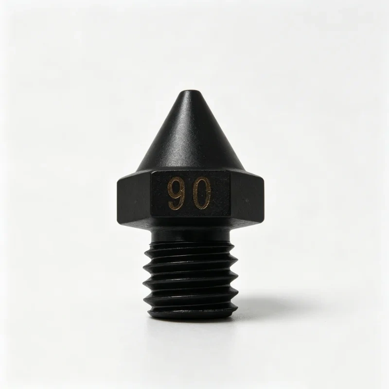 Funssor Replacement Hardened Steel Nozzle 0.2/0.4/0.6/0.8mm For Raise3D Pro2 E2 Pro3 3D Printer