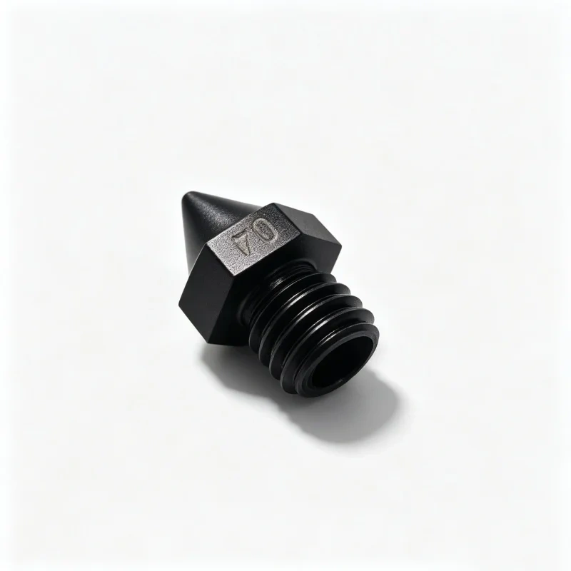 Funssor Replacement Hardened Steel Nozzle 0.2/0.4/0.6/0.8mm For Raise3D Pro2 E2 Pro3 3D Printer