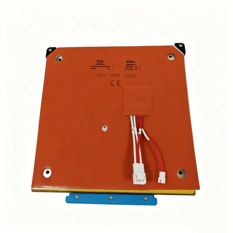 Funssor Flashforge AD5X 3D Printer 8mm Aluminum CNC Heat Bed Build Plate Heatbed Heat Platform Upgrade Kit