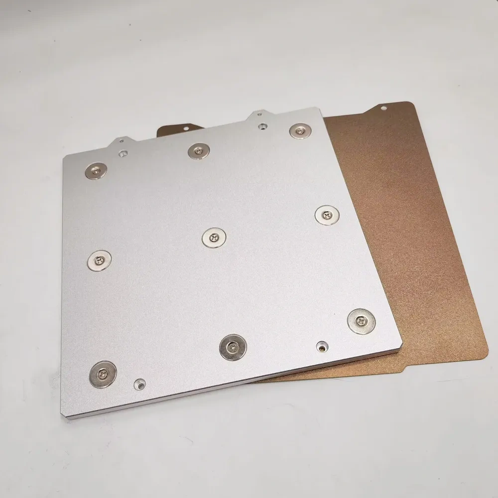 Funssor Voron Micron+ 3D Printer Upgrade Kit CNC Magnet Bed Build Plate with PEI Sheet for Improved Printing Experience