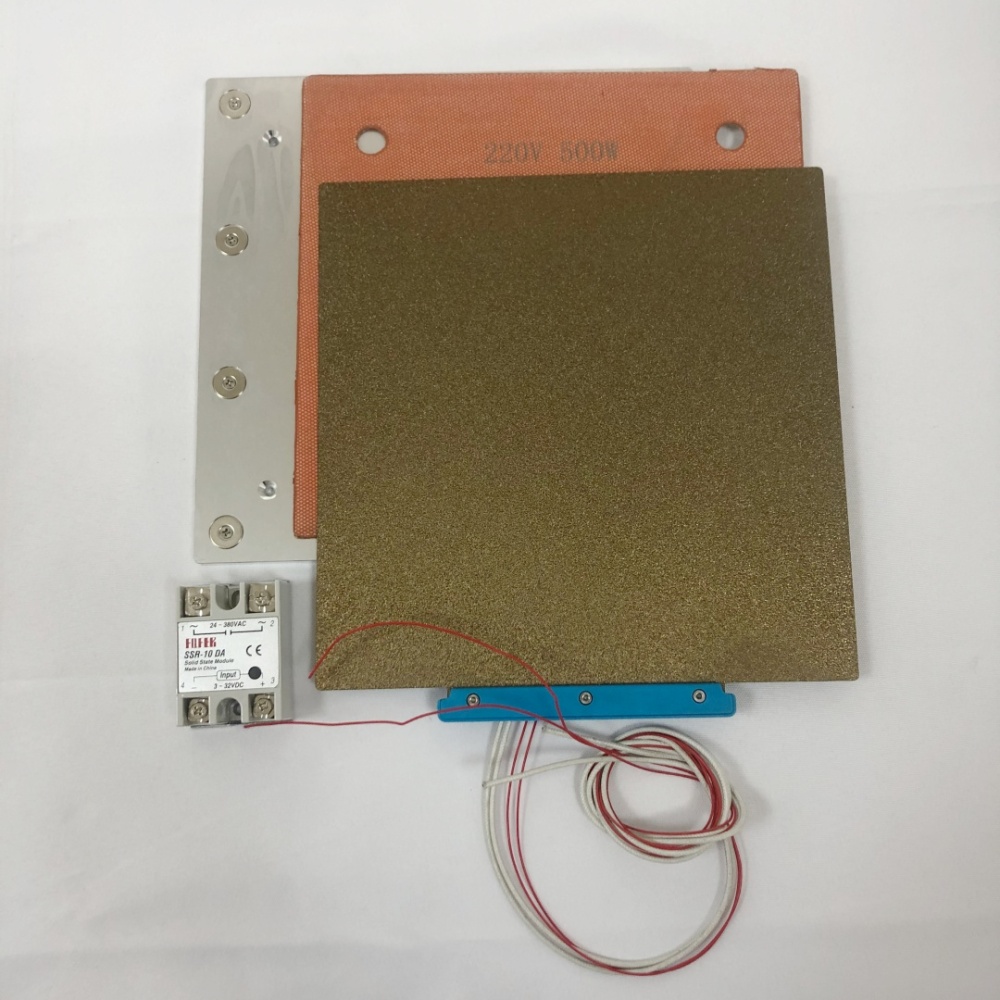 Funssor VZ235 Ender3 3D Printer Upgrade  CNC magnet bed build plate PEI sheet sheet kit magbed AC heatpad