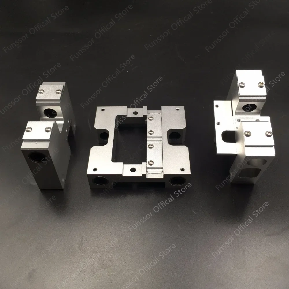 Funssor Aluminum X axis metal Extruder Carriage +Y axis carriage kit  For  CTC Replicator Flashforge 3D printer Upgrade
