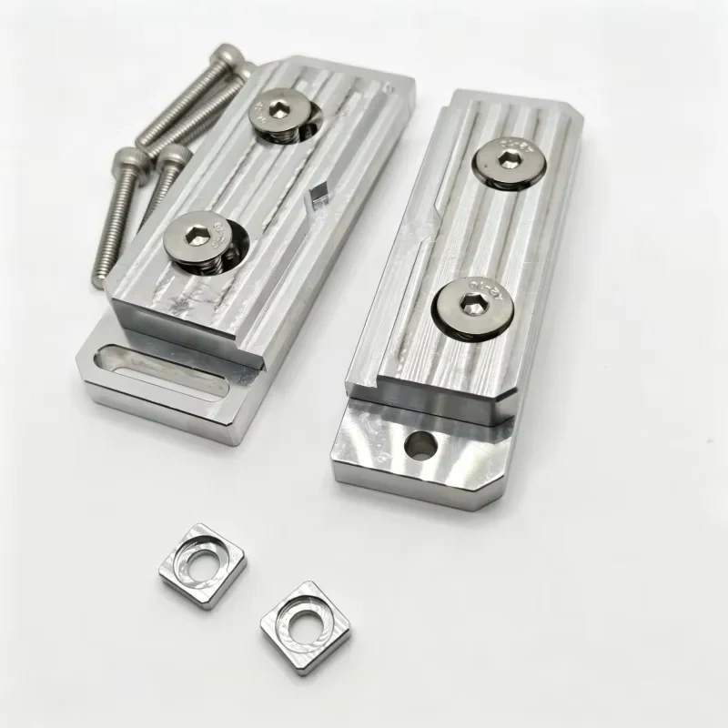 Funssor Aluminum CNC Square/Cylinder Coin Modular Vise System Hardware Kit For Makera/Milo CNC Machine