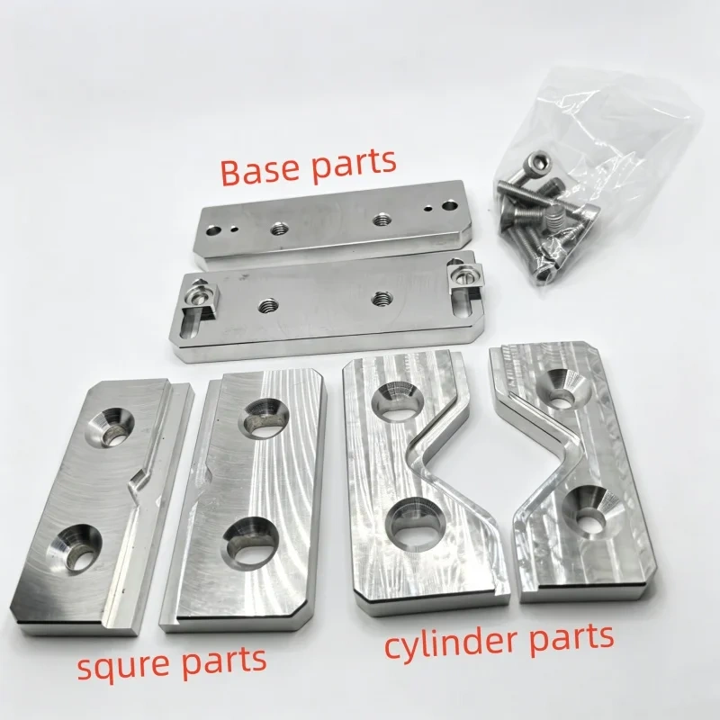 Funssor Aluminum CNC Square/Cylinder Coin Modular Vise System Hardware Kit For Makera/Milo CNC Machine
