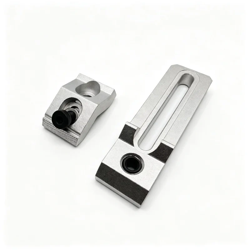 Funssor 1pcs Makera Z1 CNC Side Clamp CNC Low Profile Edge Side Fixture Clamp  Vise Vice Frog Clamp