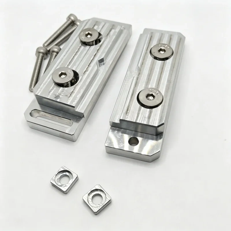Funssor Aluminum CNC Square/Cylinder Coin Modular Vise System Hardware Kit For Makera/Milo CNC Machine