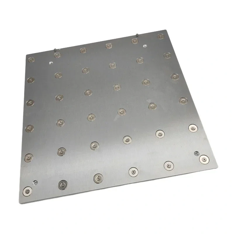 Funssor Creality K1 MAX Heated Bed Upgrade Kit Raw Material Not Polished Plate 120/240V 750W Silicone Heater Pad
