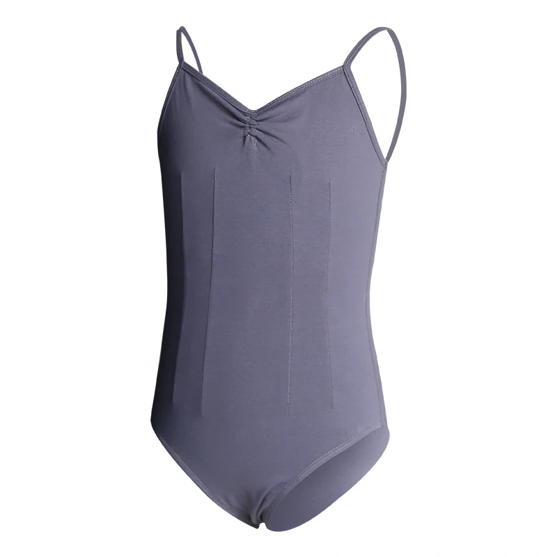Front Pinched Camisole Leotard
