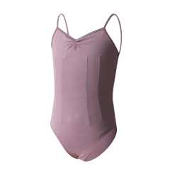 Front Pinched Camisole Leotard