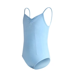 Front Pinched Camisole Leotard