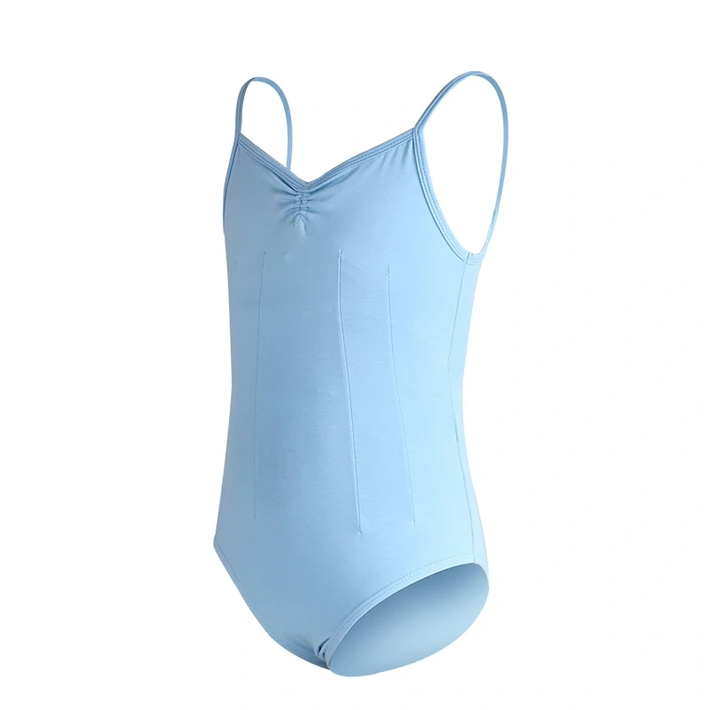 Front Pinched Camisole Leotard
