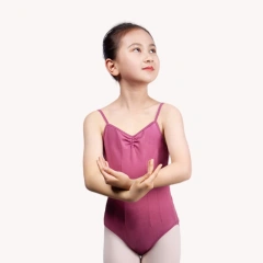 Front Pinched Camisole Leotard