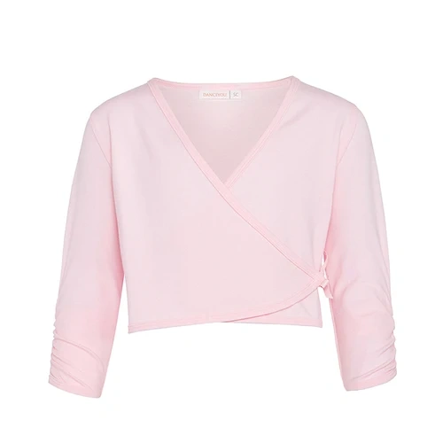 Girl Warm Up Wrap Top