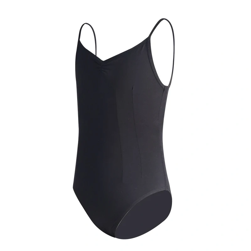 Front Pinched Camisole Leotard
