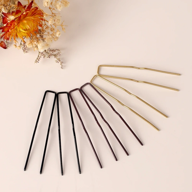 None Bend U Shape Hair Pin