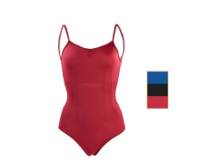Pinch Front Camisole Leotard