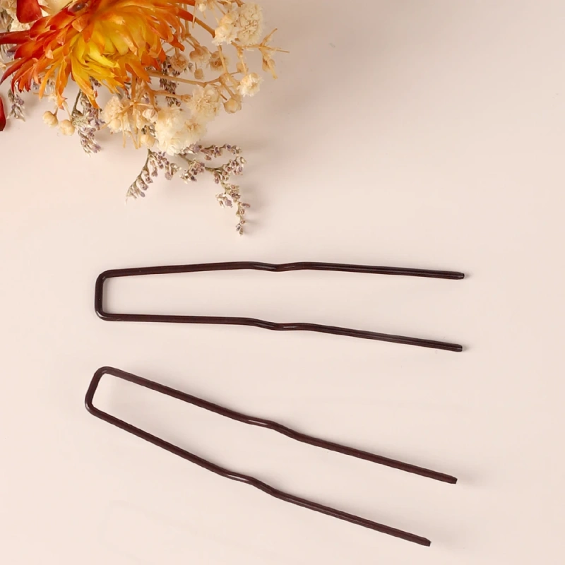None Bend U Shape Hair Pin