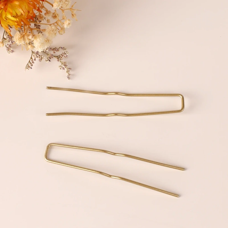 None Bend U Shape Hair Pin