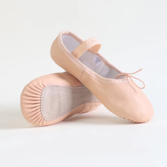 Leather Full Sole Ballet Shoes