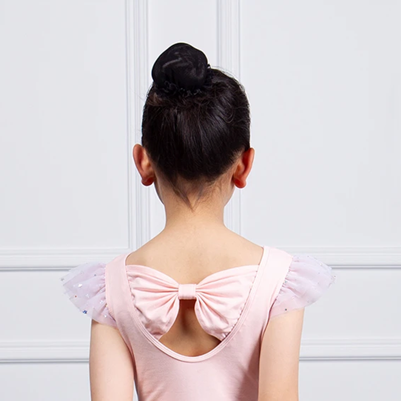 Children's Sequined Mesh Dress