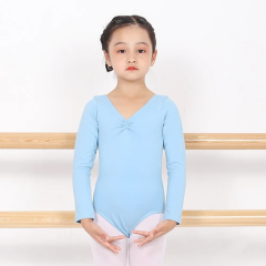 Children Tactel Short Sleeve Leotard