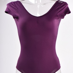 Lace Short Sleeve Leotard
