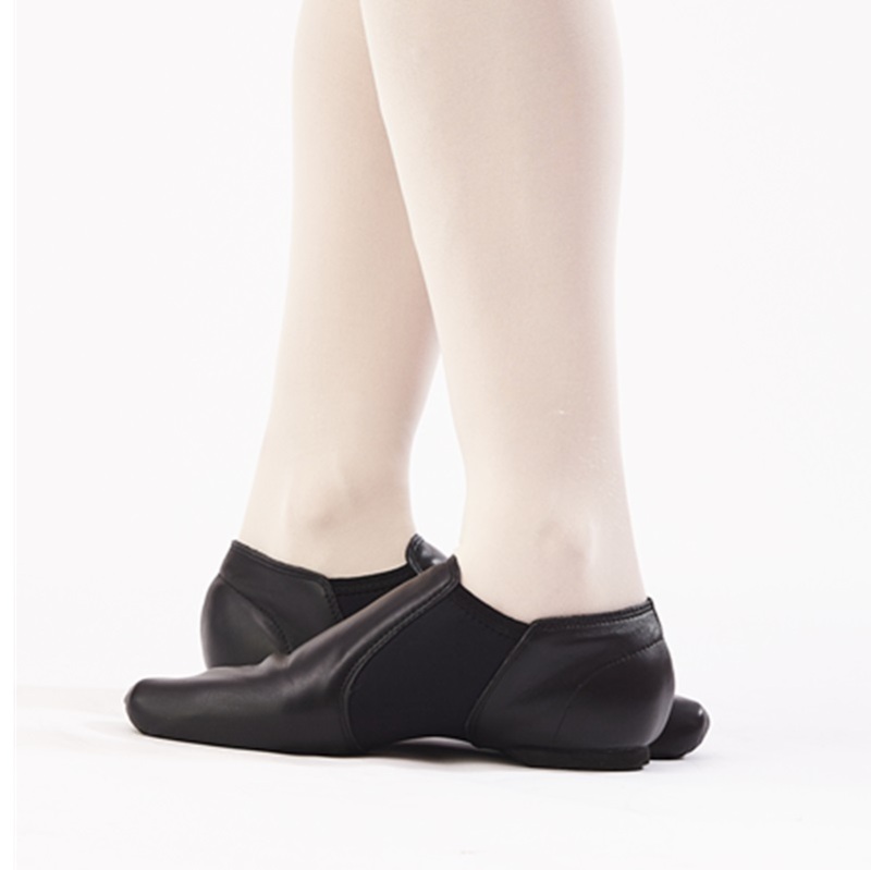 Neoprene Elastic Slip-on Jazz Shoes (Cow leather)