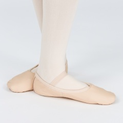 Leather Full Sole Ballet Shoes