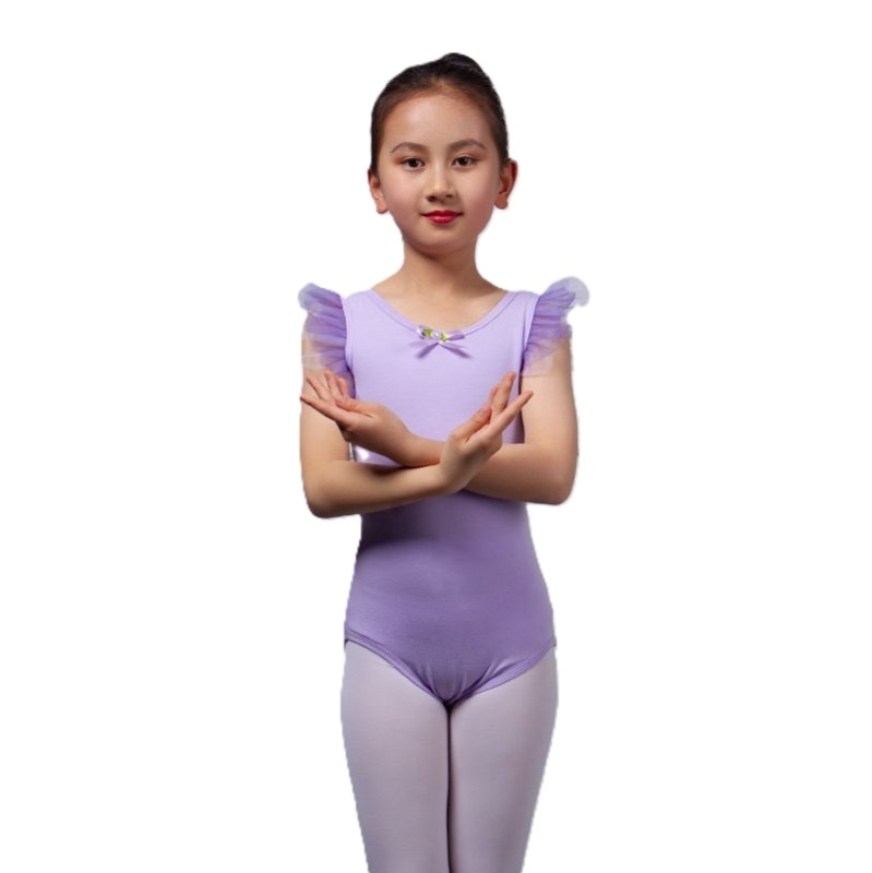 Children's Short Sleeve Leotard