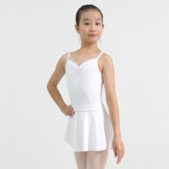 knitted cloth round skirts in the shape of  lotus leaves