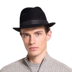 Wide brimmed stylish casual jazz hat