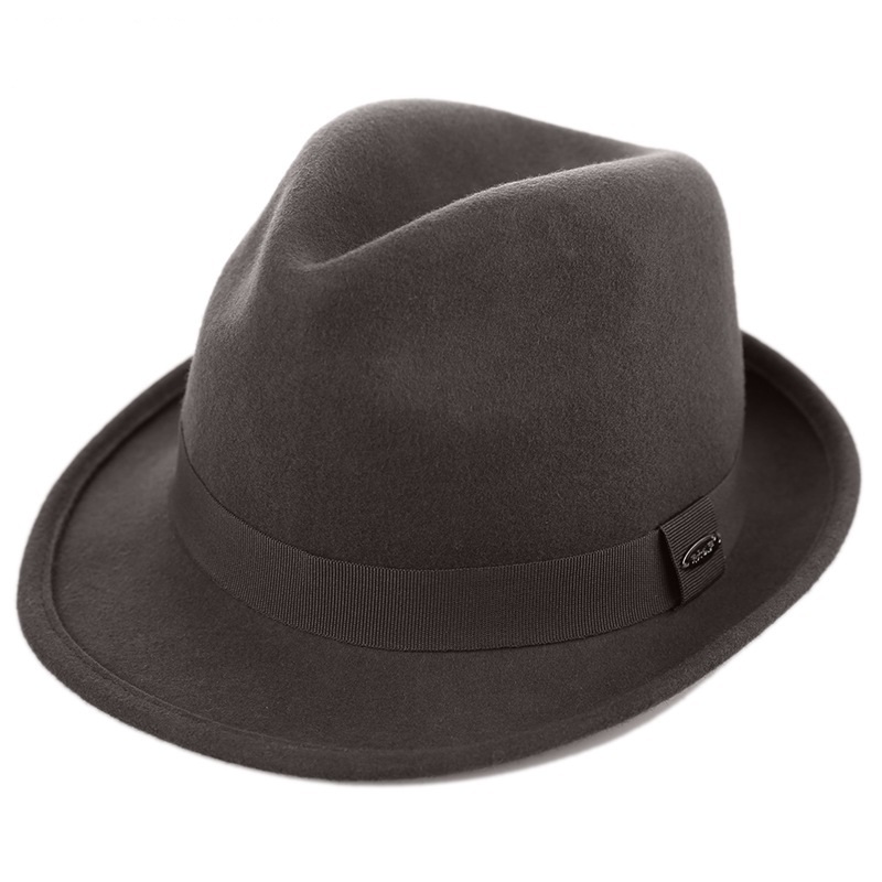 Wide brimmed stylish casual jazz hat