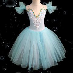 Soft gauze skirt, fluffy skirt, girls' ballet dance costume