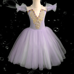Soft gauze skirt, fluffy skirt, girls' ballet dance costume