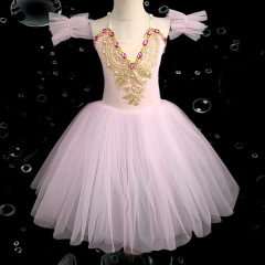 Soft gauze skirt, fluffy skirt, girls' ballet dance costume