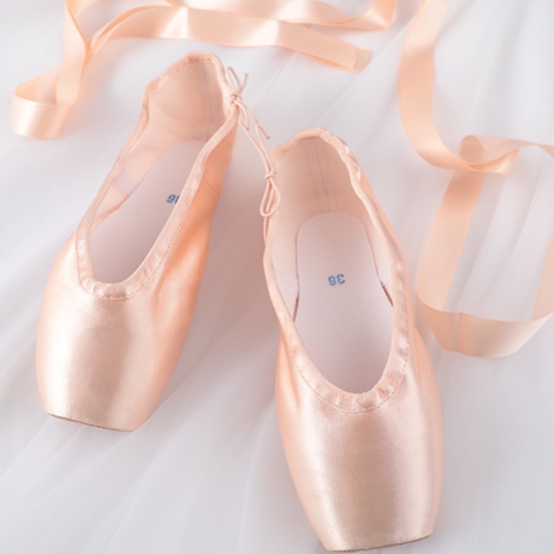 Strap up adult beginner training professional toe shoes