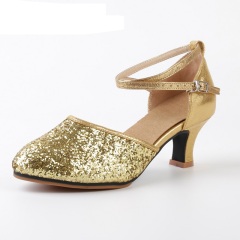 Mid heeled spring and summer high heels, non irritating women's dance shoes