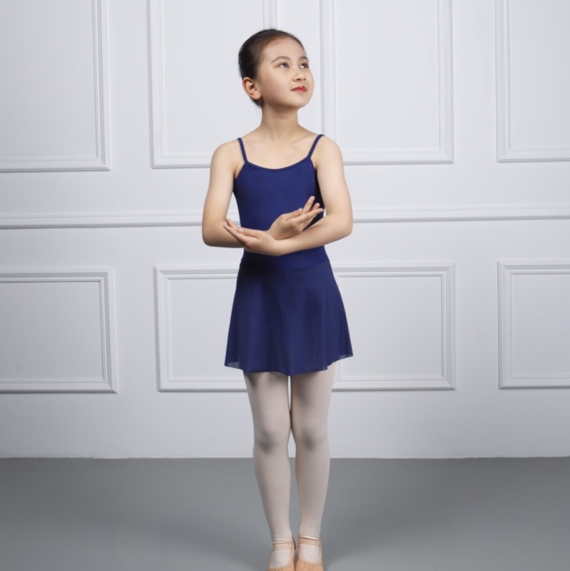 DANCEBUY Large V-neck Suspender Body Suit For Children