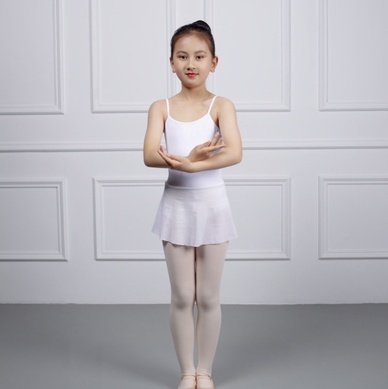 DANCEBUY Large V-neck Suspender Body Suit For Children