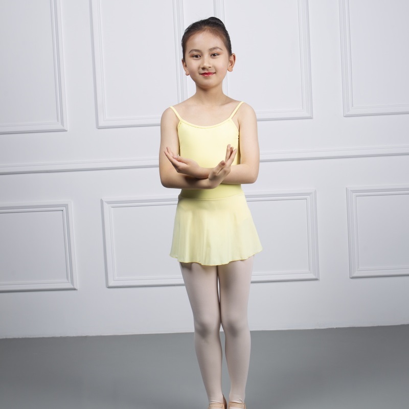 DANCEBUY Large V-neck Suspender Body Suit For Children