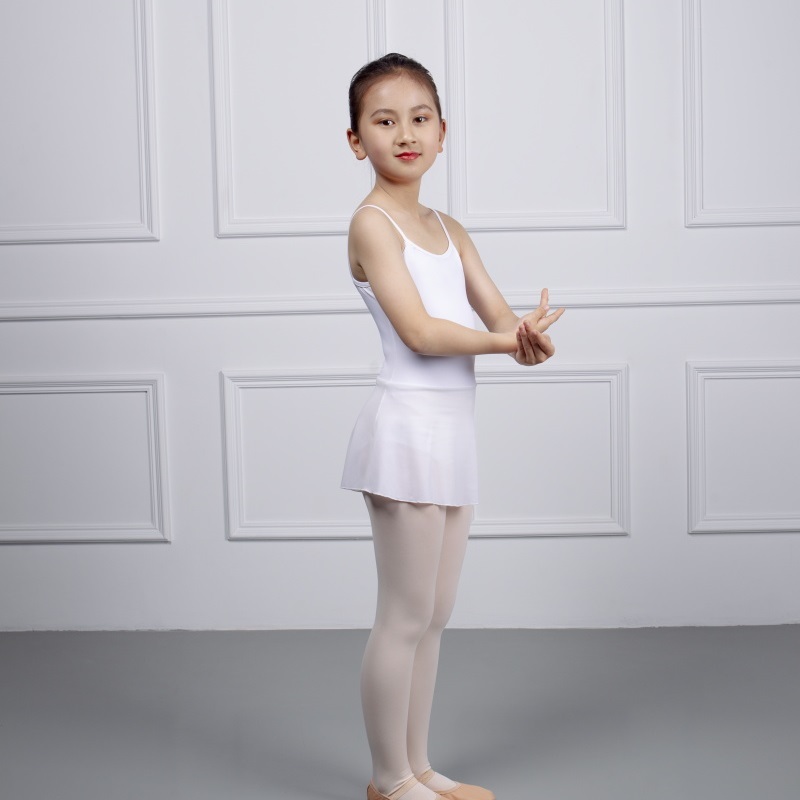 DANCEBUY Large V-neck Suspender Body Suit For Children