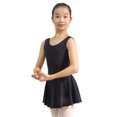 DANCEBUY Ballet Round  Neck Tank Top Knit Dress