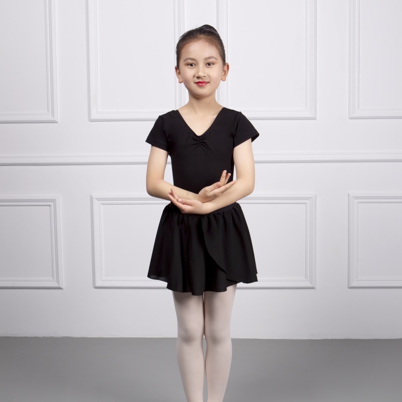 DANCEBUY Ballet Children's Chiffon Round Dance Skirt