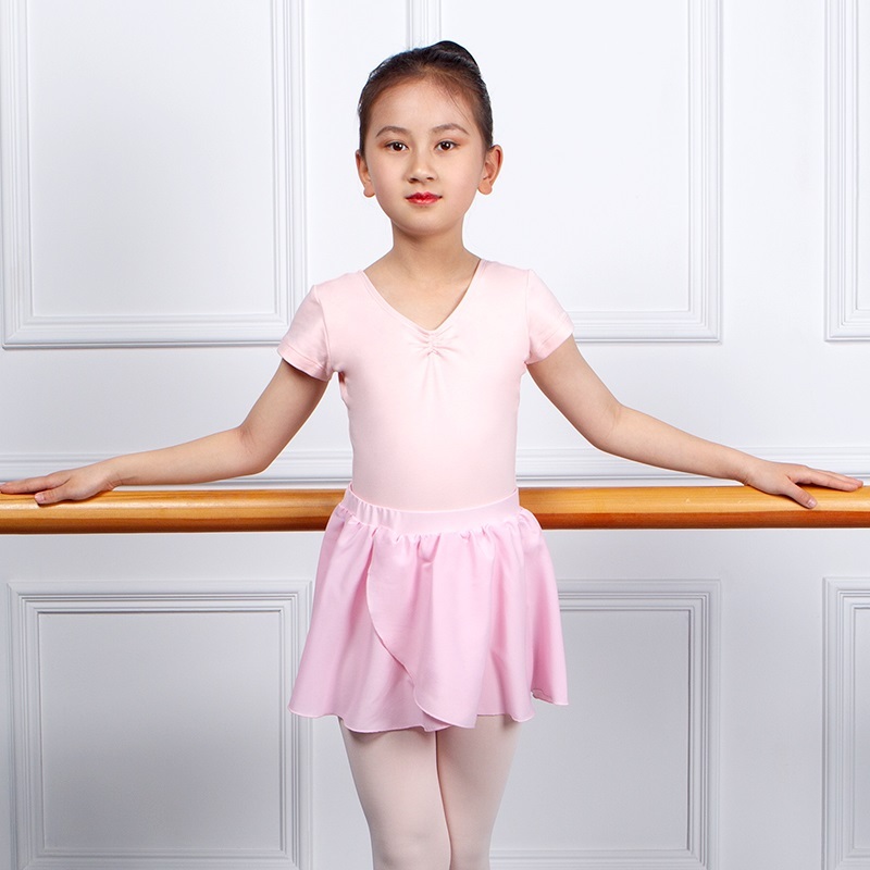 DANCEBUY Ballet Children's Chiffon Round Dance Skirt