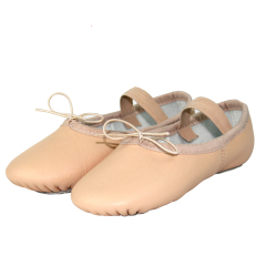 DANCEBUY Ballet Premium Leather Full Sole Ballet Slipper