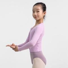 DANCEBUY Long-Sleeved Ballet Uniform Knitted Jacket