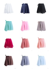 DANCEBUY Ballet Wrap Skirt  with Tie Waist