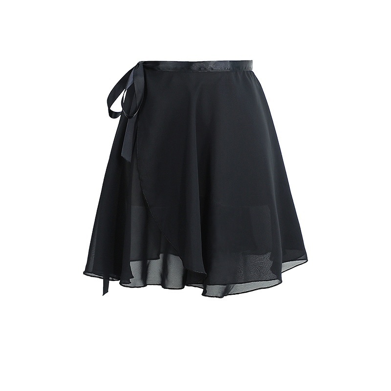 DANCEBUY Ballet Wrap Skirt  with Tie Waist