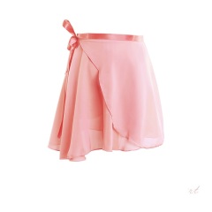DANCEBUY Ballet Wrap Skirt  with Tie Waist
